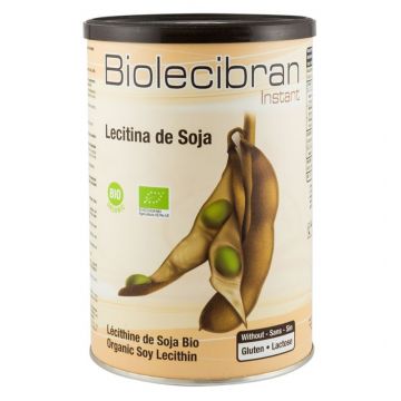Pudra de lecitina din soia, eco-bio, 380 g, Pronat