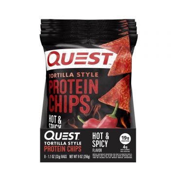 Quest™ Tortilla Style Protein Chips, Chipsuri Proteice cu Aroma Picanta 32 g