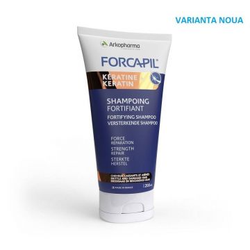 Sampon fortifiant keratin+, Forcapil, 200 ml, Arkopharma