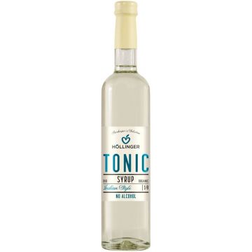 Sirop Tonic 1:9 Indian Style, fara alcool, eco-bio, 500 ml, Hollinger