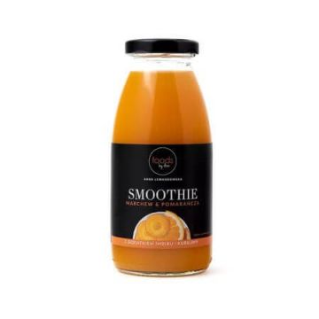 Smoothie de morcov cu portocala, extract de ghimbir si turmeric, 250ml, Foods By Ann