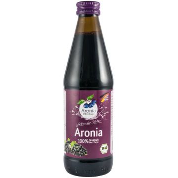 Suc pur de aronia, eco-bio, 0,33l - Aronia Original