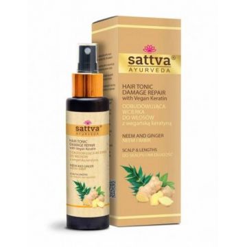 Tratament scalp si par cu neem si ghimbir 100ml - Sattva