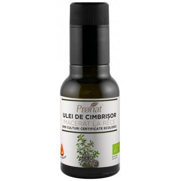 Ulei de cimbrisor macerat la rece, eco-bio, 100ml - Pronat