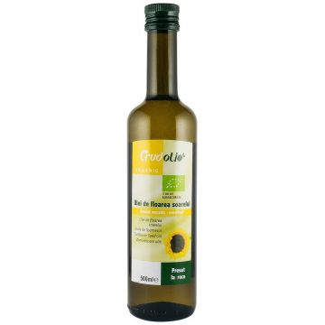 Ulei de floarea soarelui Eco-Bio 500ml - Crudolio