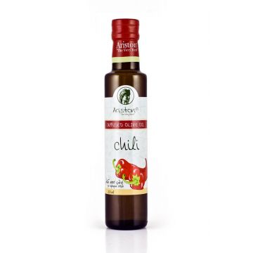 Ulei de masline infuzat cu chilli, 250 ml, Ariston