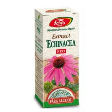 Echinacea extract hidrogliceric fara alcool F193, 50ml - Fares