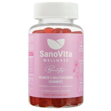 JELEURI MULTIVITAMINE PT FEMEI 60 Bucati - SANO VITA WELLNESS