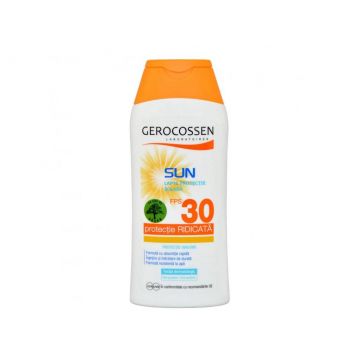 Lapte cu protectie solara SPF 30 Sun, 200ml - Gerocossen