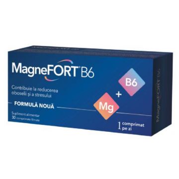 MAGNEFORT B6, 30 comprimate - BIOFARM
