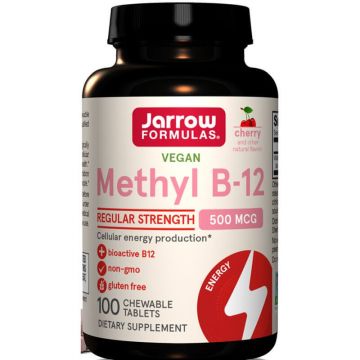 Methyl B-12, 500 mcg, 100 tablete masticabile, Secom