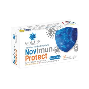 Novimun Protect, intareste si protejeaza organismul, 30 capsule, HELCOR