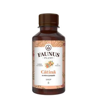 Sirop Catina cu Miere si Propolis, 200ml - Faunus plant