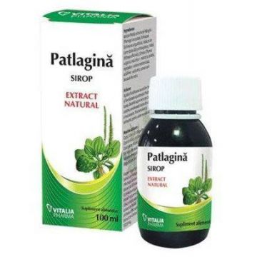 SIROP PATLAGINA 100ML - VITALIA PHARMA