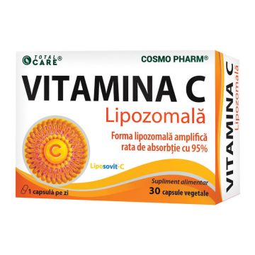 Vitamina C Lipozomala, 30 capsule, Cosmopharm