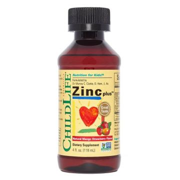 Zinc Plus, 118 ml, Childlife Essentials, SECOM