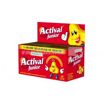 Beres Actival Junior 60 comprimate masticabile