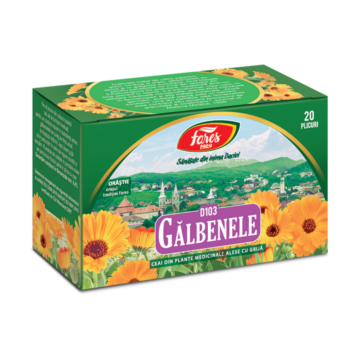 Ceai Galbenele Flori 20 doze