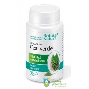 Ceai verde extract 30 capsule