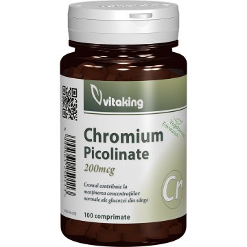 Crom picolinat 200mcg 100 comprimate