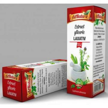 Extract Gliceric Laxativ AdNatura 50 ml
