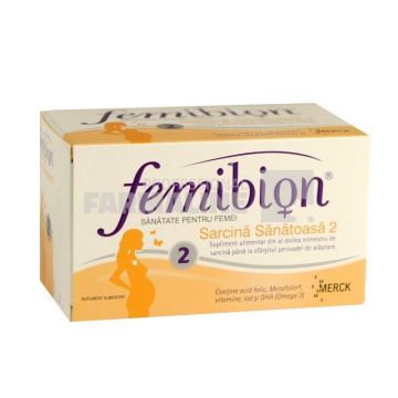 Femibion Sarcina sanatoasa 30 comprimate + 30 capsule