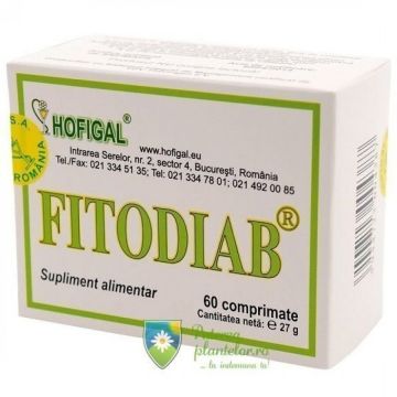 Fitodiab 60 comprimate