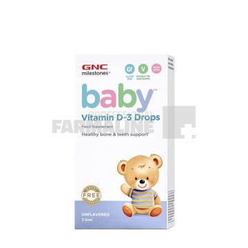 GNC Baby Vitamina D3 picaturi 7,5 ml