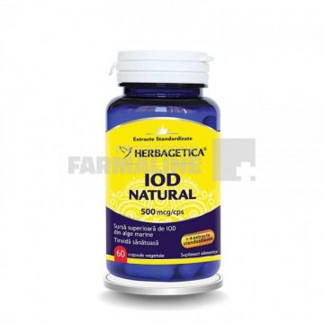 Iod natural 500 mcg 30 capsule