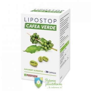 Lipostop Cafea Verde 30 capsule