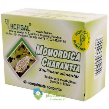 Momordica Charantia 40 comprimate