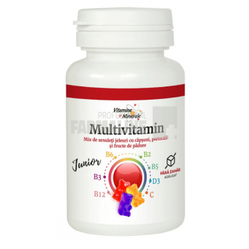 Multivitamin Junior ursuleti cu fructe 20 jeleuri