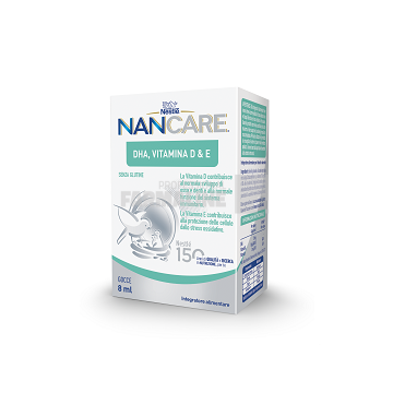 NanCare DHA, Vitamina D si E 8 ml