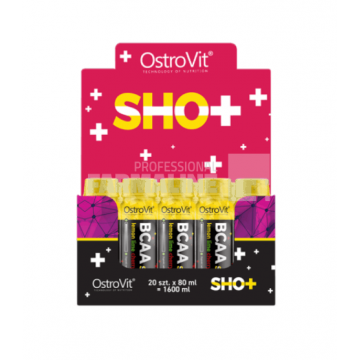 OstroVit BCAA Shots lemon 20 shot-uri x 80 ml