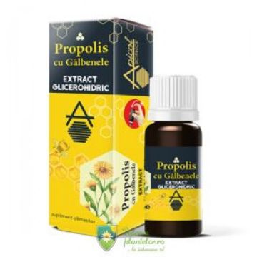 Propolis cu galbenele extract glicerohidric ApicolScience 30 ml