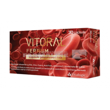 Vitoral Ferrum 30 capsule