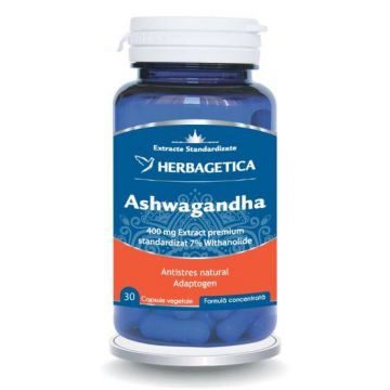 ASHWAGANDHA 30 Capsule - Herbagetica
