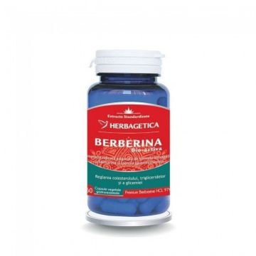 Berberina bio activa 60 capsule