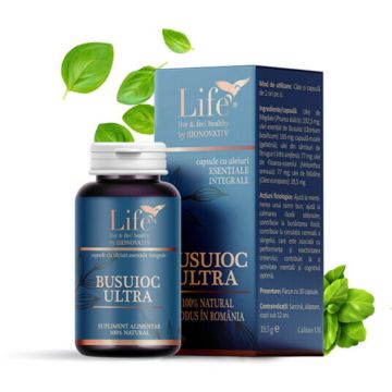 Busuioc Ultra capsule cu uleiuri esentiale 30 cps