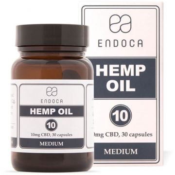 Capsule cu ulei de cbd, 30 capsules, Endoca