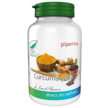 Curcuma Plus cu piperina 60cps