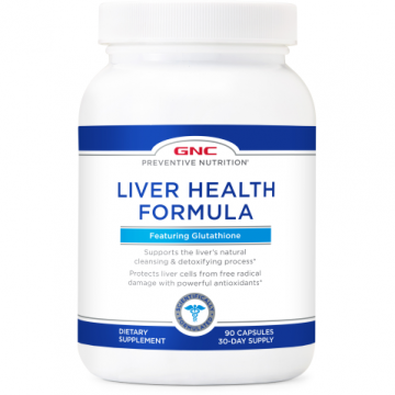 GNC Preventive Nutrition Liver Health, Formula Pentru Sanatatea Ficatului, 90 cps