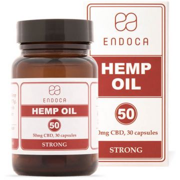 Hemp Oil Capsule, 50mg 30 capsule , 1500 mg CBD