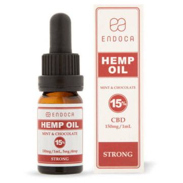 Hemp Oil Ciocolata si Menta 15%, 10 ml , 1500 Mg CBD