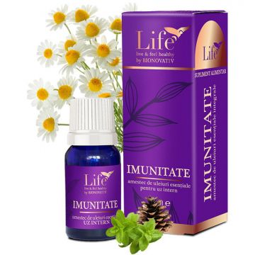 Imunitate - Amestec de Uleiuri Esentiale pentru Uz Intern 10ml BIONOVATIV