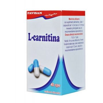 L-carnitina 40 capsule