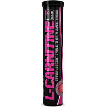 L-Carnitine Efervescent 500MG 20tbl. Zmeura si Afine Biotech USA