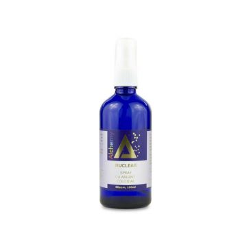 Lotiune pentru ingrijirea pielii, spray cu argint coloidal 80ppm, Nuclear, 100 ml, Pure Alchemy