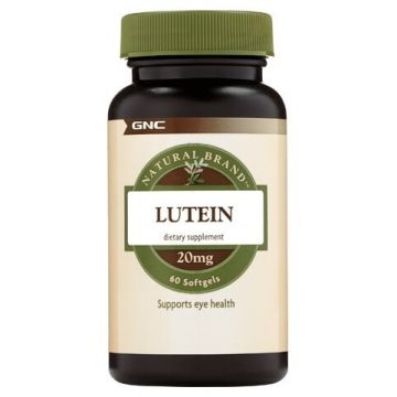 Luteina Natural Brand 20mg, 60 capsule, GNC