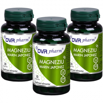 Magneziu marin japonez 3x30cps - DVR PHARM